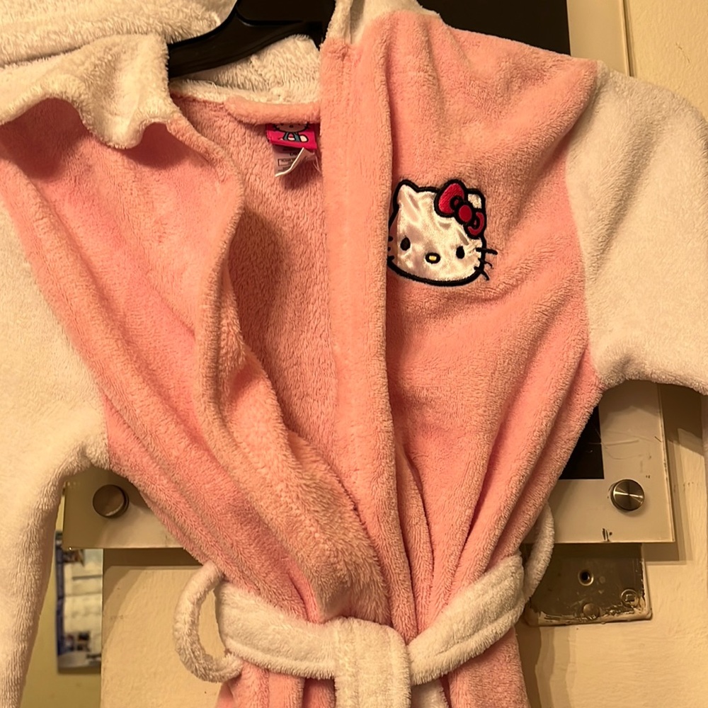 Kids hello Kitty robe